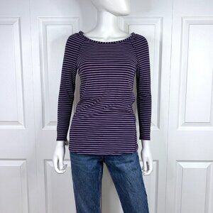 LULULEMON stripe women's long sleeves sweater size 8
